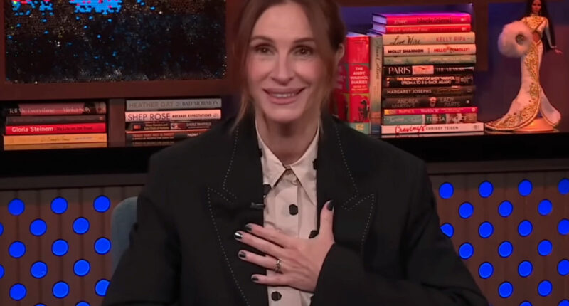 'WWHL': Julia Roberts says rumors claiming she's late to work are "more upsetting" than being accused of being a drug addict