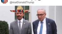 US President Donald Trump keeps posting what appears to be an AI-generated video of a man in a sombrero and moustache — but why?