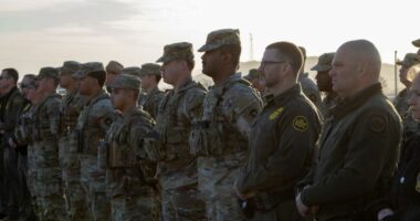 Will the Texas National Guard deployment affect border wall operations?
