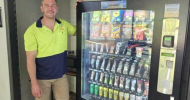 Vending machine business owner Jeff Constable