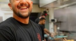 Chris, owner of Barry's Burgers in Adelaide