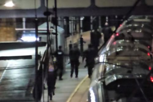 Multple stabbed on UK train