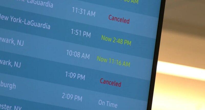 'We're mad': Shutdown-related cancellations plaguing Myrtle Beach air travelers