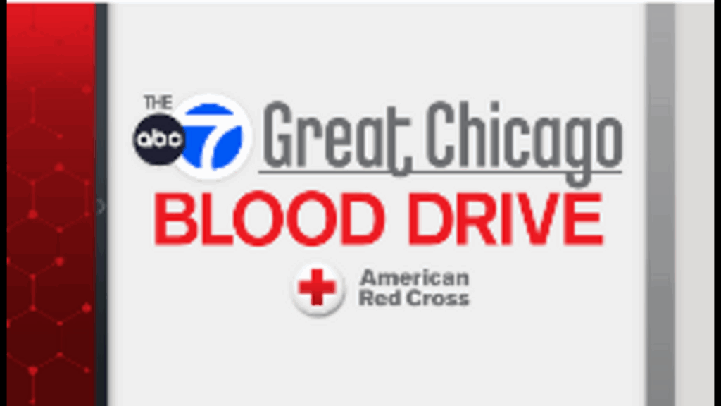 2026 ABC7 Chicago blood drive kicks off in January in city, Highland, Mokena, Schaumburg, Lake Zurich | Sign up to donate