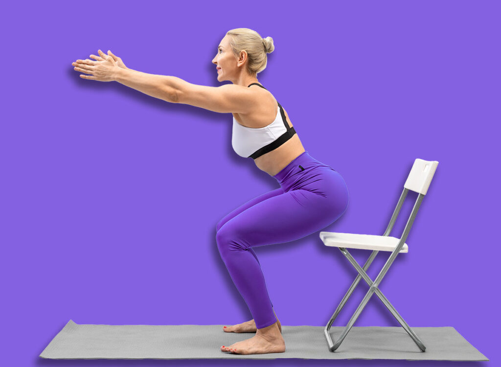 5 Chair Exercises That Flatten Lower Belly Pooch Faster Than Sit-Ups After 50