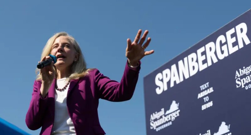 Abigail Spanberger projected to win Virginia’s governor race