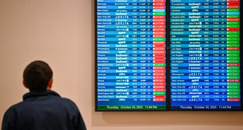 Airports across US feeling brunt of government shutdown