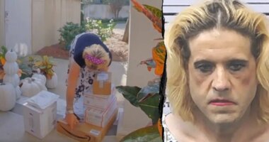 Alleged porch pirate in women's clothing busted after surveillance video goes viral: 'Particular look'