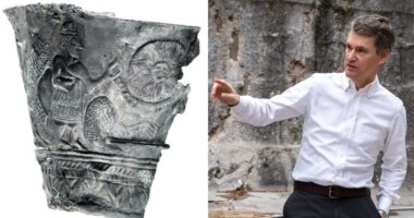 Ancient goblet found in West Bank holds oldest image of the universe's birth: study