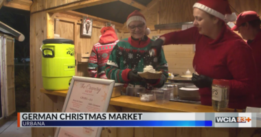 Annual German Christmas market is back in Champaign Co.