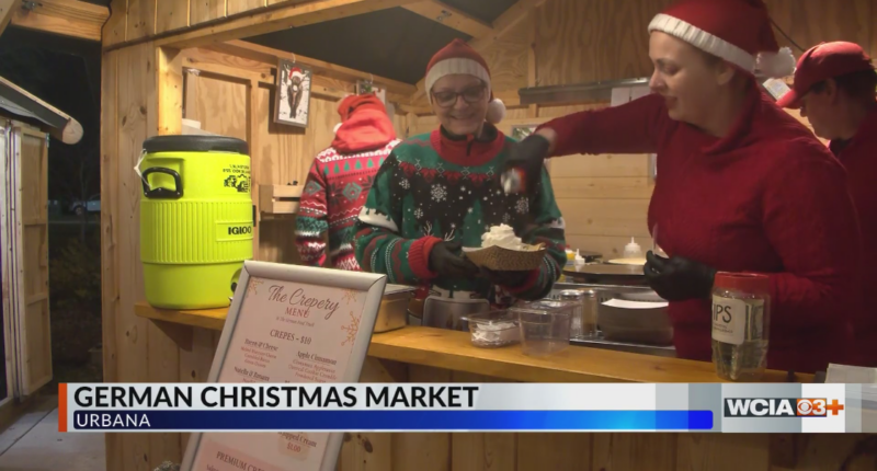 Annual German Christmas market is back in Champaign Co.