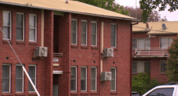 Police arrived at a home on Savige Street in Ascot Vale about 2.05am this morning, shortly after receiving reports a man was allegedly breaking down the front door.