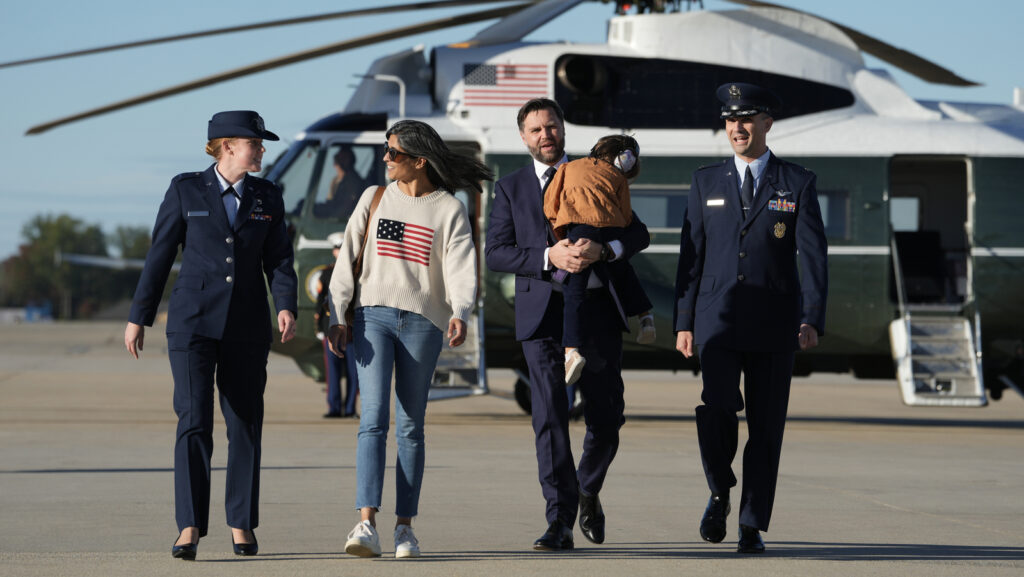 At Turning Point USA event, Vice President JD Vance says he hopes his Hindu wife, Usha Chilukuri Vance, converts to Christianity