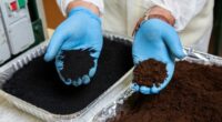 RMIT University researchers found that heating coffee grounds to about 350 degrees without oxygen creates biochar, which can be combined with sand to help produce concrete.