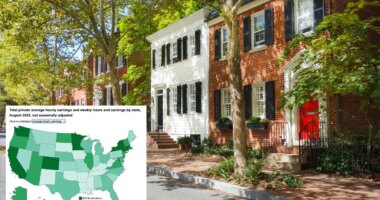 Average hourly wage by state and how much home you can afford