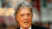 FILE - In this Sept. 4, 2012 file photo, British playwright Tom Stoppard poses as he arrives for the world premiere of "Anna Karenina," in London. Stoppard died at the age of 88