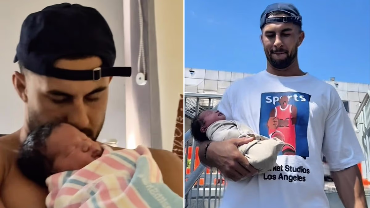 Baby joy for footy star who is about to become the highest-paid player in the NRL