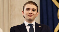 Barron Trump Comes Out Of Hiding For Mar-A-Lago Thanksgiving With A Dapper New Look