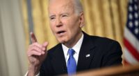 Biden Delivers Angry, Confused Remarks on Trump at Dem Event; Questions Arise About New Bandage on Head