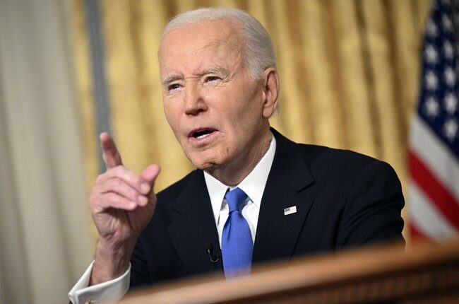 Biden Delivers Angry, Confused Remarks on Trump at Dem Event; Questions Arise About New Bandage on Head