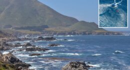 Big Sur wave pulls three into ocean, one still missing