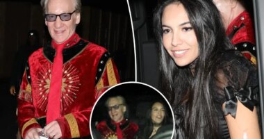 Bill Maher and Noor Alfallah leave Halloween party together — a year after claiming they’re ‘just friends’