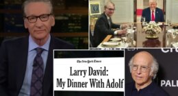 Bill Maher hits back at Larry David Trump spoof op-ed My Dinner with Adolf