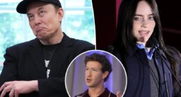 Billie Eilish blasts ‘pathetic’ Elon Musk in expletive-laced message after calling out billionaire Mark Zuckerberg