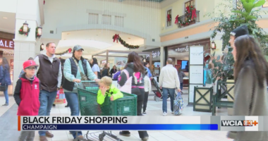 Black Friday craze on full display at Champaign shopping center