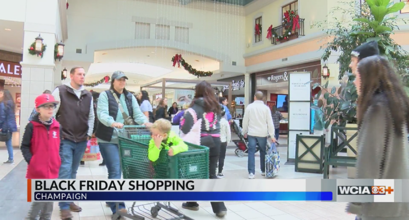 Black Friday craze on full display at Champaign shopping center