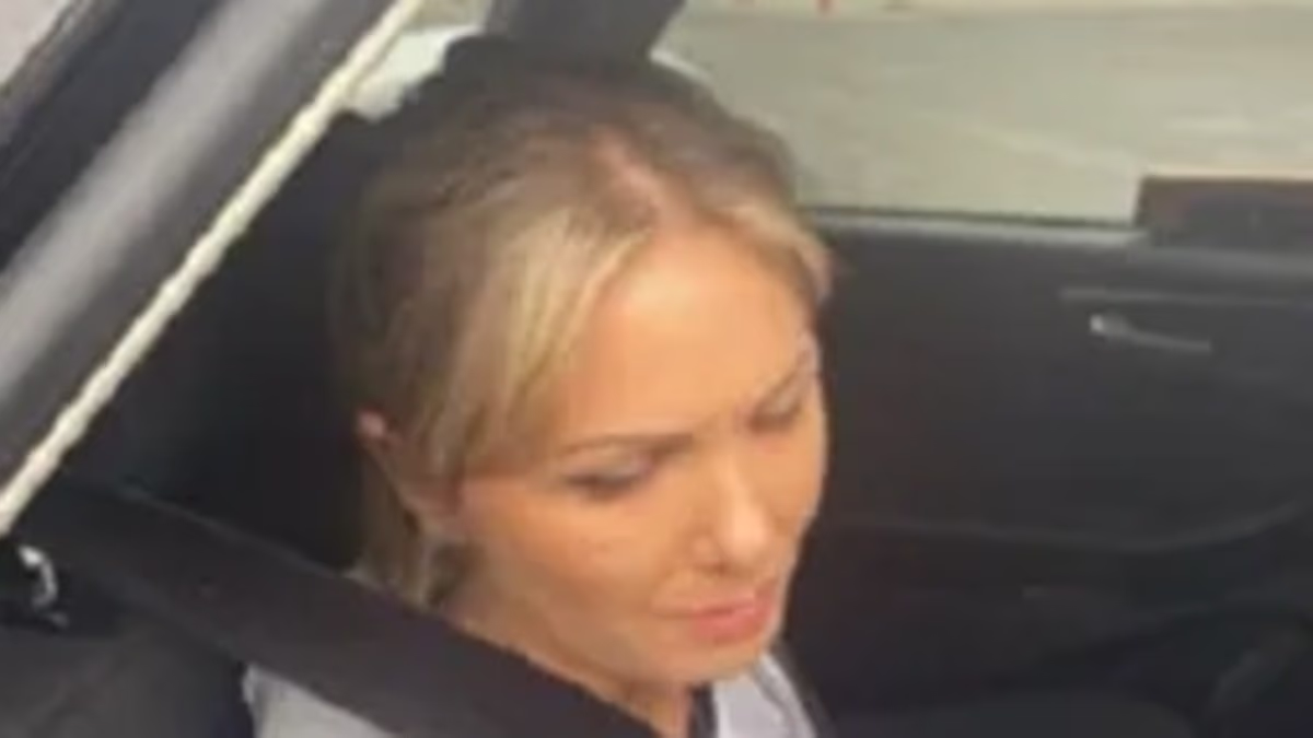 Blonde Moldovan woman finally arrested by ICE after killing victim