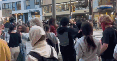 Bloody brawl breaks out as agitators protest TPUSA event at UC Berkeley in California