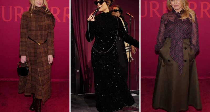 Bloomingdale’s and Burberry ring in the holidays with Raye, Alicia Silverstone and more stars