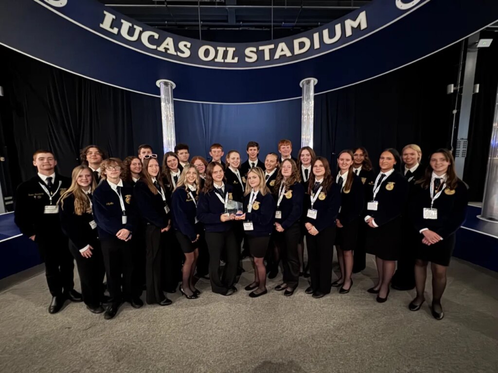Blue Ridge FFA chapter recognized as top 10 in nation, receives highest rating