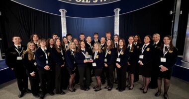 Blue Ridge FFA chapter recognized as top 10 in nation, receives highest rating