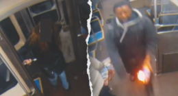 Blue city suspect with numerous prior arrests federally charged after allegedly setting woman ablaze on train