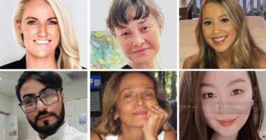 Bondi Junction stabbing victims Yixuan Cheng, Pikria Darchia, Faraz Tahir, ﻿Ashlee Good, Dawn Singleton, Jade Young﻿