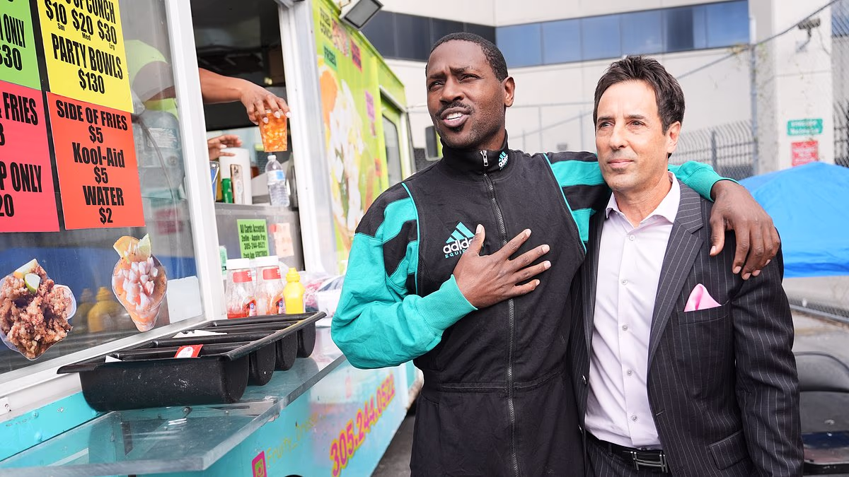 Brown hugs attorney after posting $25k bond to seal prison release