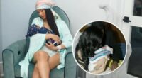 CARDI B SHARES FIRST PHOTOS OF HER SON WITH STEFON DIGGS