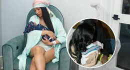 CARDI B SHARES FIRST PHOTOS OF HER SON WITH STEFON DIGGS