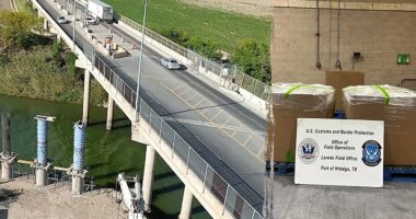 CBP finds enormous meth haul stashed in Mexican lettuce in truck at Texas crossing