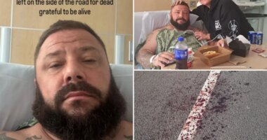 California dad Chris Davison stabbed going to Halloween fest, saved by kids using dino sticker