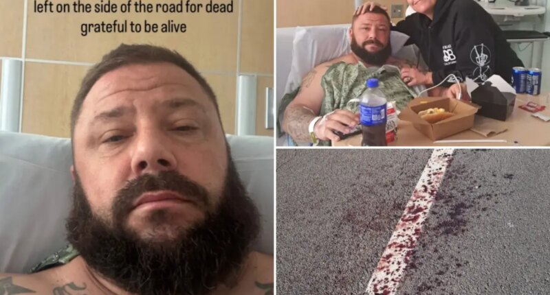 California dad Chris Davison stabbed going to Halloween fest, saved by kids using dino sticker