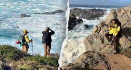 California man presumed dead after wave sweeps him away at same beach where girl, father died days earlier