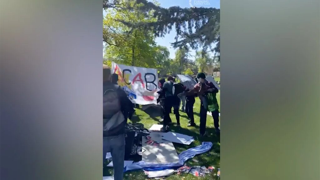California woman charged in connection with disrupting April Turning Point USA event on a college campus