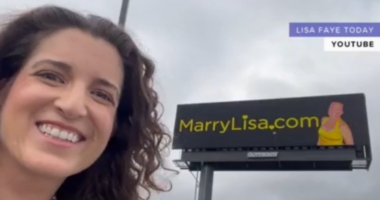 California woman launches 'Marry Lisa' billboards to find husband