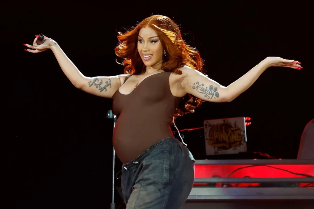Cardi B Returns to the Gym Post-Birth, Playfully Calls Herself Old