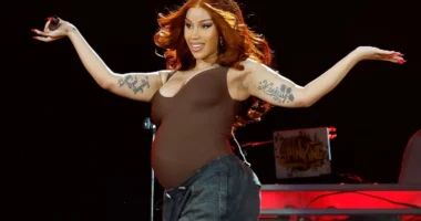 Cardi B Returns to the Gym Post-Birth, Playfully Calls Herself Old