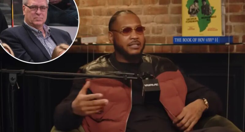 Carmelo Anthony unloads on Phil Jackson over Knicks blame
