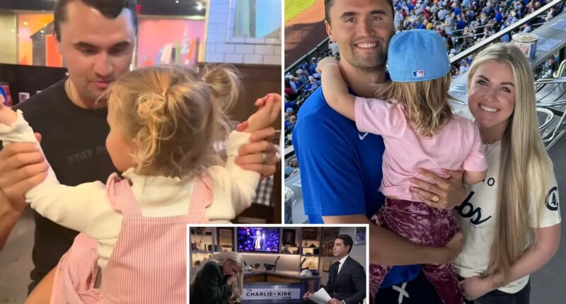 Charlie Kirk’s daughter asks for 'daddy' months after his murder, Erika Kirk says